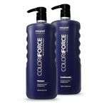 Kit Shampoo 1000ml + Condicionador 1000ml Color Force Macpaul