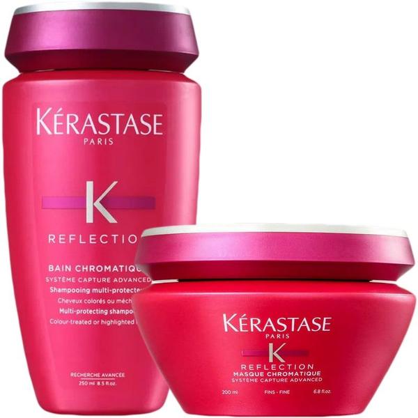 Kit Shampoo 250ml + Máscara 200ml Reflection Chromatique Kérastase - Kerastase