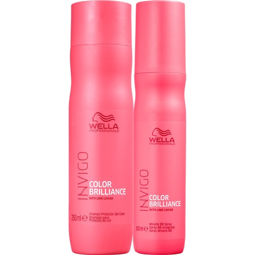 Kit Shampoo 250Ml + Spray Bb Milagroso 150Ml Invigo Color Brilliance W...