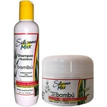 Kit Shampoo 236ml + Masc 225g Bambú Silicone Max