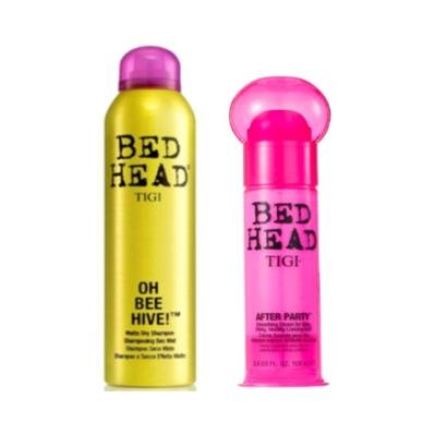 Kit Shampoo a Seco Bed Head 238ml e Creme Finalizador Bed Head After Party 100ml
