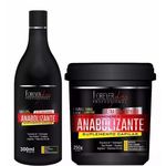 Kit Shampoo Anabolizante Capilar 300ml + Mascara Anabolizante 240g