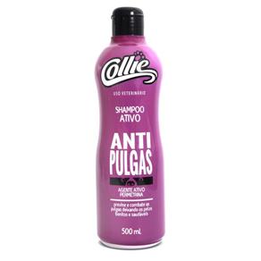 Kit Shampoo Antipulgas Collie 500 Ml com 2
