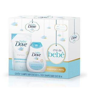Kit Shampoo Baby Dove Hidratação Enriquecida + Refil Preço Especial