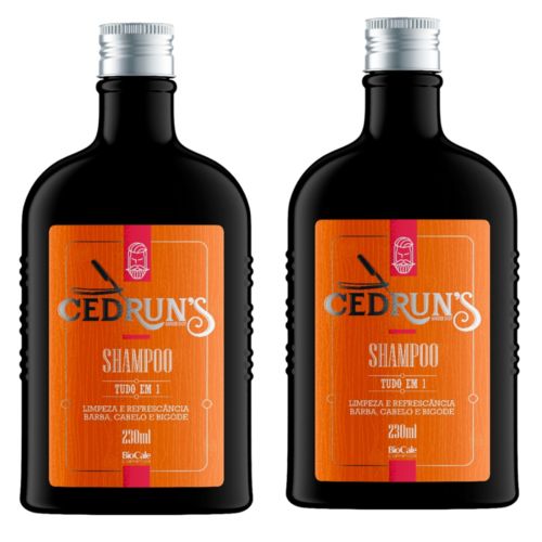 Kit 2 Shampoo Cedruns 230 Ml