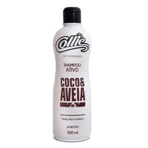 Kit Shampoo Coco e Aveia Collie 500ml com 2