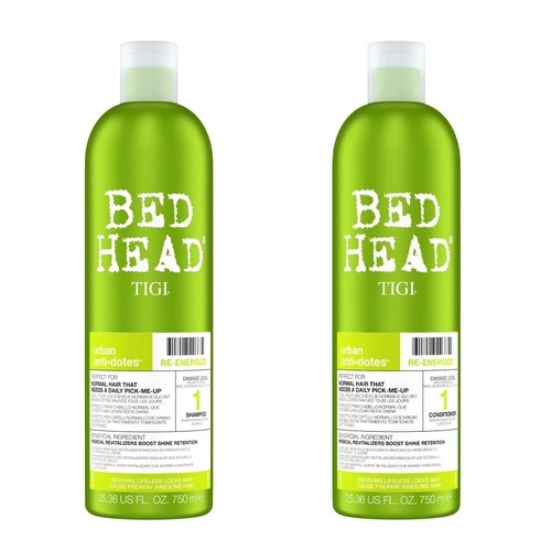 Kit Shampoo + Cond Urban Antidotes Lvl 1 Bed Head Tigi 2x750ml