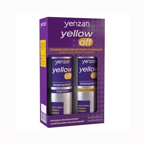 Kit Shampoo + Condicionador 240ml Yellow Off