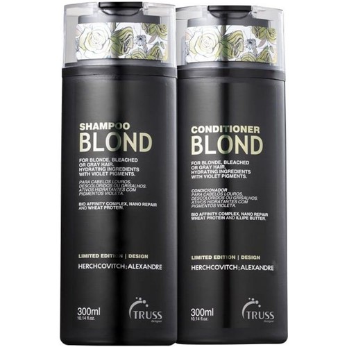 Kit Shampoo + Condicionador Alexandre Herchcovitch Blond 2X300Ml Truss