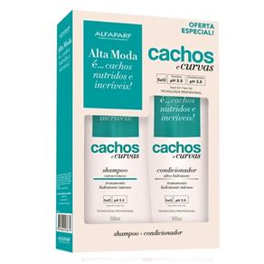 Kit Shampoo + Condicionador Alfaparf Altamoda Cachos e Curvas 300ml