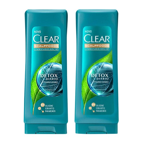 Kit Shampoo + Condicionador Clear Detox
