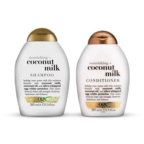 Kit Shampoo + Condicionador Coconut Milk OGX