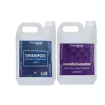 Kit Shampoo + Condicionador De Lavatório 5lt Onixx Brasil