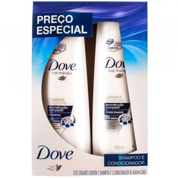 Kit Shampoo + Condicionador Dove Reconstrução Profunda 400ml