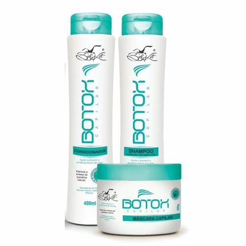 Kit Shampoo, Condicionador e Máscara Botox Capilar Belkit