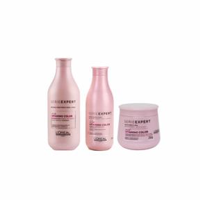Kit Shampoo Condicionador e Máscara L`Oréal Vitamino Color