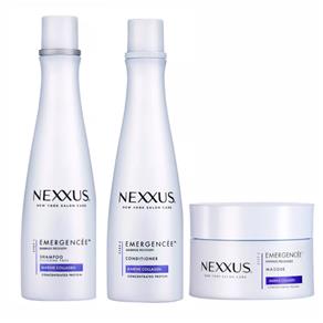 Kit Shampoo Condicionador e Máscara Nexxus Emergencée Damage Recovery