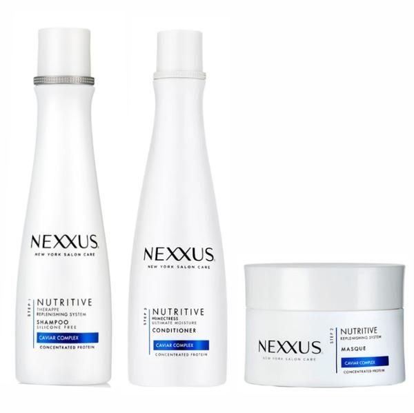 Kit Shampoo Condicionador e Máscara Nexxus Nutritive Ultimate Moisture