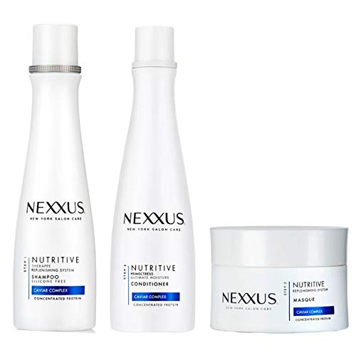 Kit Shampoo Condicionador e Máscara Nexxus Nutritive