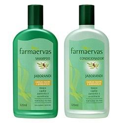 Kit Shampoo + Condicionador Farmaervas Cabelos Danificados