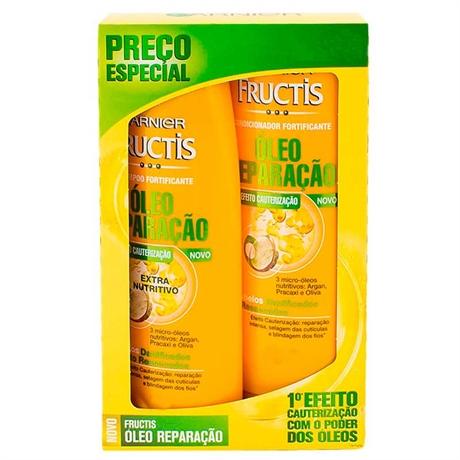 Kit Shampoo + Condicionador Fructis Oil Repair 300Ml