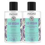 Kit Shampoo + Condicionador Go Vegan Antifrizz 2x300ml Inoar