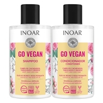 Kit Shampoo + Condicionador Go Vegan Cachos 2x300ml Inoar