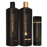 Kit Shampoo Condicionador Grande E Silkening Fragrant Mist Dark Oil