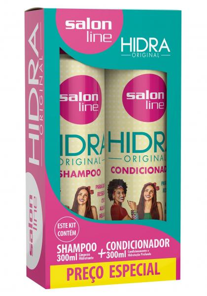 Kit Shampoo + Condicionador Hidra Original 300ml - Salon Line