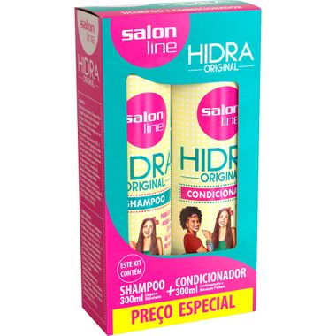 Kit Shampoo+Condicionador Hidra Original Salon Line 300ml+300ml