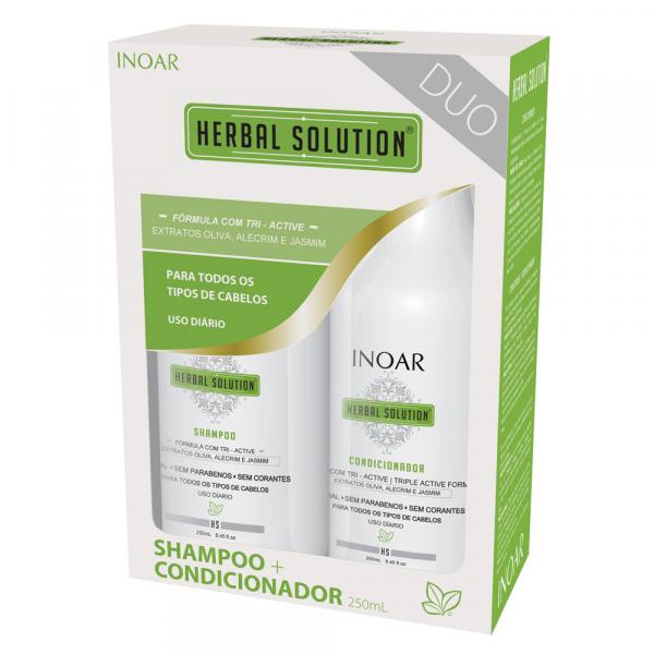 Kit Shampoo + Condicionador Inoar Duo Herbal Solution