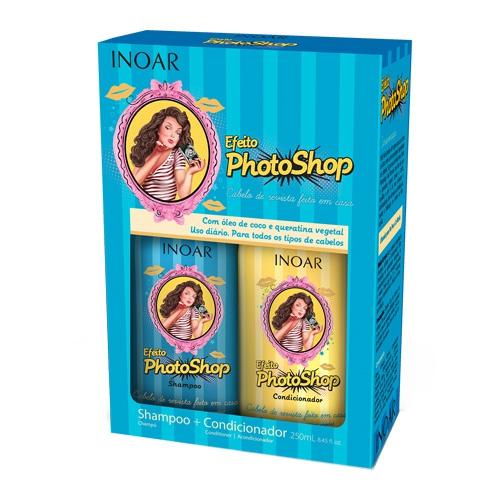 Kit Shampoo + Condicionador Inoar Efeito Photoshop