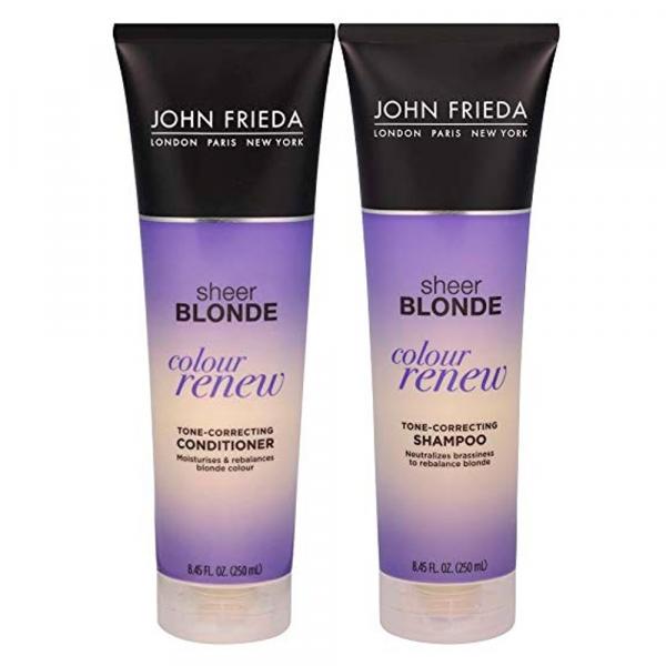 Kit Shampoo + Condicionador John Frieda Sheer Blonde Color Renew Tone Correcting