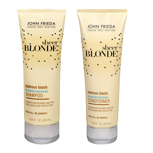 Kit Shampoo + Condicionador John Frieda Sheer Blonde Lustrous Touch Strengthening