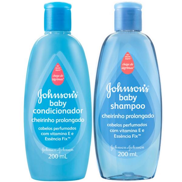 Kit Shampoo + Condicionador Johnsons Baby 200ml - Johnsons