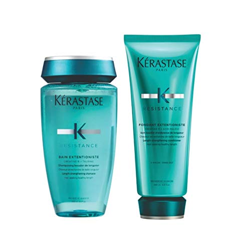 Kit Shampoo Condicionador Kérastase Resistance Extentioniste (250ml e 200ml)