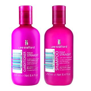 Kit Shampoo + Condicionador Lee Stafford Pocker Straight Kit