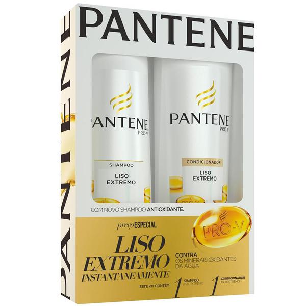 Kit Shampoo + Condicionador Liso Extremo - 200ml Pantene - Procter Glambe