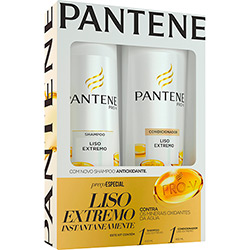 Kit Shampoo + Condicionador Liso Extremo 400ml - Pantene