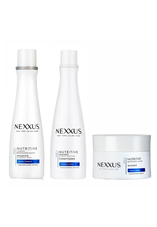 Kit Shampoo Condicionador Máscara Nexxus Nutritive