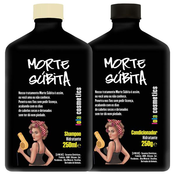 Kit Shampoo + Condicionador Morte Súbita (Líquido) Lola Cosmetics