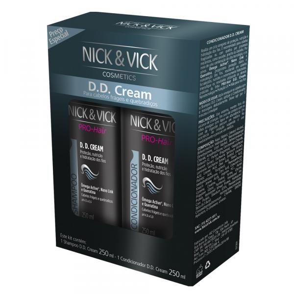 Kit Shampoo + Condicionador Nick Vick Pro-Hair DD Cream