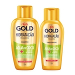 Kit Shampoo + Condicionador Niely Gold Hidratação Milagrosa Água de Coco