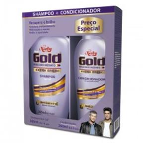 Kit Shampoo + Condicionador Niely Gold