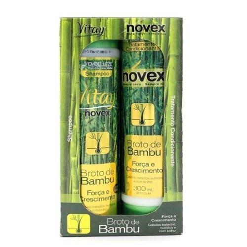 Kit Shampoo + Condicionador Novex Broto de Bambu 300ml
