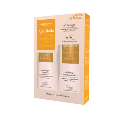 Kit Shampoo + Condicionador Oil Therapy Alta Moda - Alfaparf