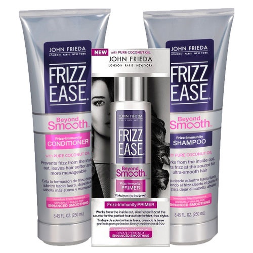 Kit Shampoo + Condicionador + Primer John Frieda Frizz Ease Beyond Smooth Frizz Immunity