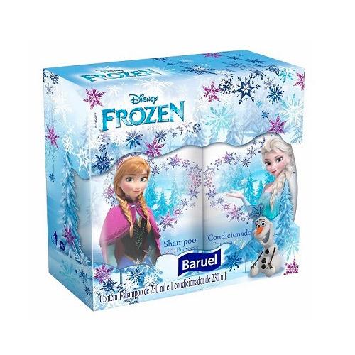 Kit Shampoo + Condicionador Princesas Frozen 230ml - Baruel