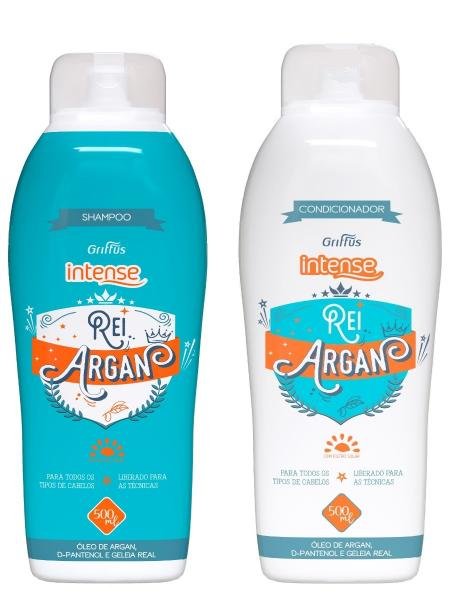 Kit Shampoo + Condicionador Rei Argan Intense Griffus