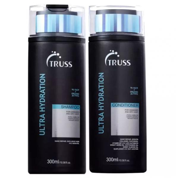 Kit Shampoo + Condicionador Ultra Hydration TRUSS 2 X 300 Ml